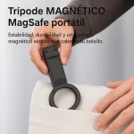 Trípode magnético MagSafe portátil para iPhone color negro - Boom Productz
